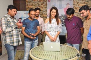 Jambalakidi Pamba Movie Lyrical Video song Launch by Raasi Khanna